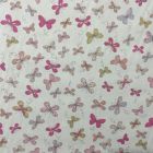 Discover Direct - Lifestyle Cotton Woodlands Butterflies Duck Egg