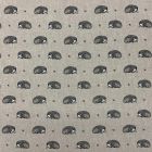 Discover Direct - Cotton Rich Linen Look Fabric Vintage Hedgehogs 