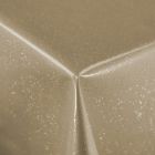 Discover Direct - PVC Oilcloth Tablecloth Glitter Beige