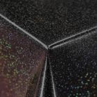 Discover Direct - PVC Oilcloth Tablecloth Glitter Black