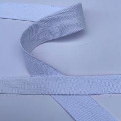 Cotton Bag Strapping 35mm, White