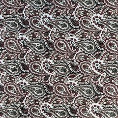 Viscose Twill Chalis Print Dress Fabric Layla, Ruby