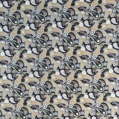 Viscose Twill Chalis Print Dress Fabric Aria, Sand