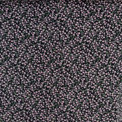 Viscose Twill Chalis Print Dress Fabric Nyra, Black