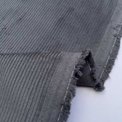 8 Wale Cotton Corduroy, Charcoal