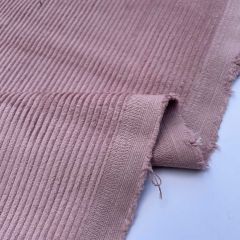 8 Wale Cotton Corduroy, Dusky Pink