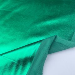 Poly Metallic Spandex Fabric, Green