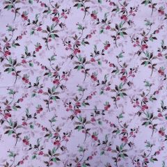 Cotton Lawn Print Ellie, Pink