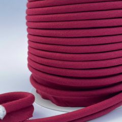 Polycotton Flanged Insertion Piping, Wine