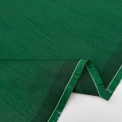 Faux Silk Poly Dupion, Bottle Green