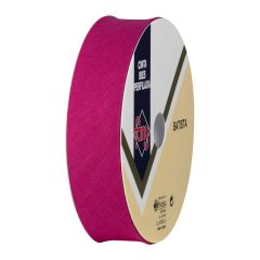 Polycotton Bias Binding Plain 25mm, Cerise Pink