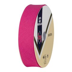 Polycotton Bias Binding Plain 18mm, Fuschia Pink