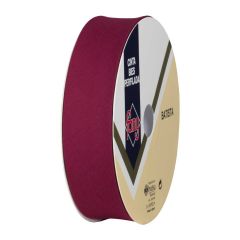 Polycotton Bias Binding Plain 18mm, Wine