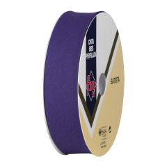 Polycotton Bias Binding Plain 18mm, Cadbury Purple