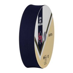 Polycotton Bias Binding Plain 18mm, Dark Navy