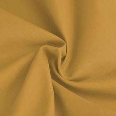 Plain Polycotton Fabric, Honey Gold