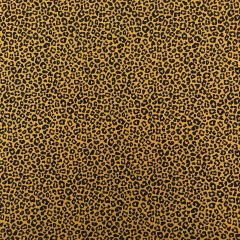 Printed Jersey Fabric Leopard, Mustard