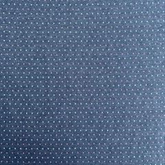 Printed Jersey Fabric Polka / Stripe, Navy