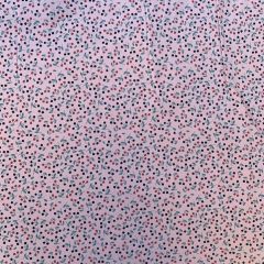 Printed Jersey Fabric Mini Cherries, Pink