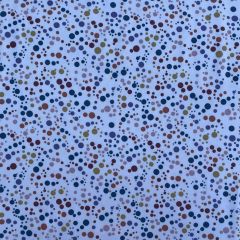 Printed Jersey Fabric Dotty, Cream